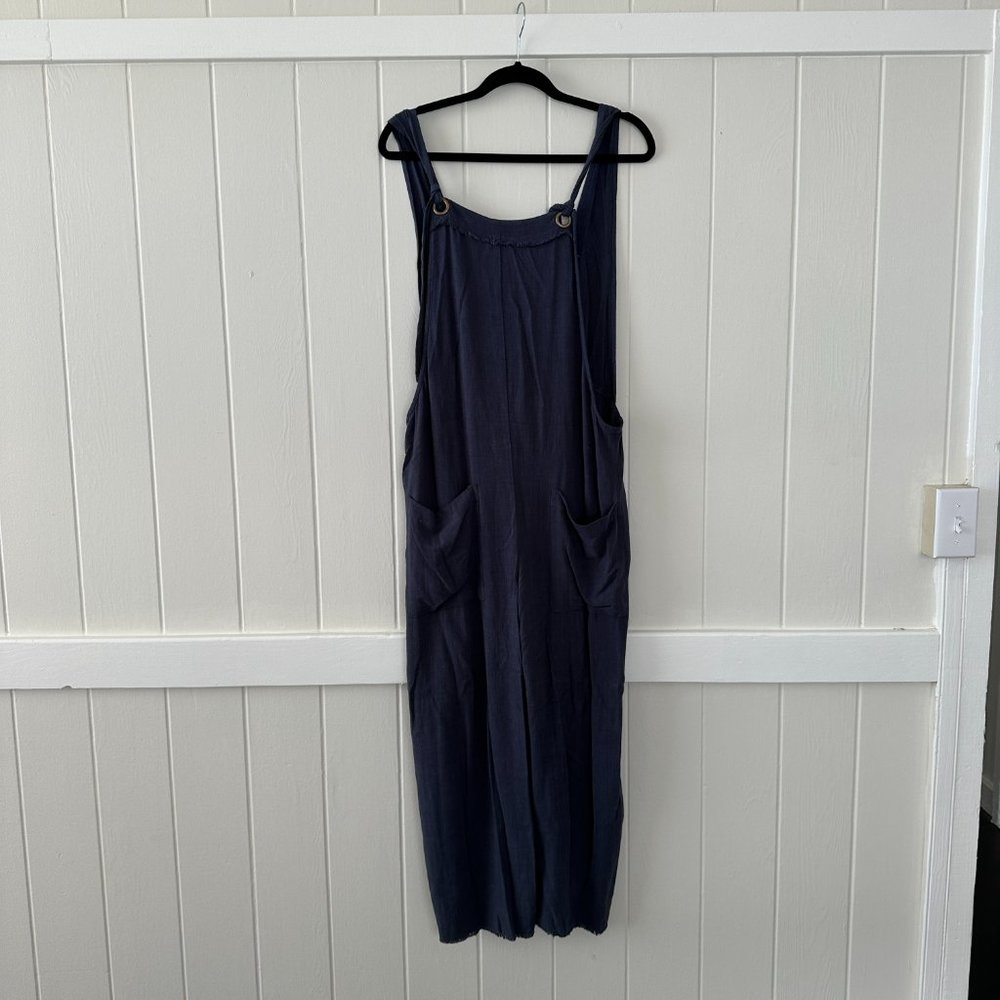 Dusty blue jumpsuit by Natural Life - Size Small